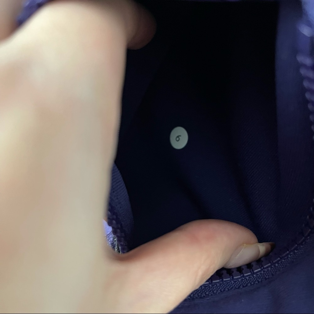 LULULEMON Dense Purple Ziggy Wee Caspian Define Jacket - Picture 9 of 15